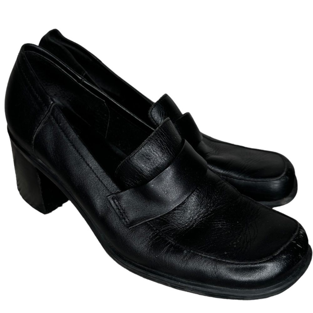 Vintage‎ Westies Black Chunky Shoes